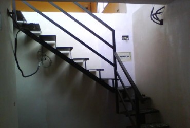 Escalera de hierro